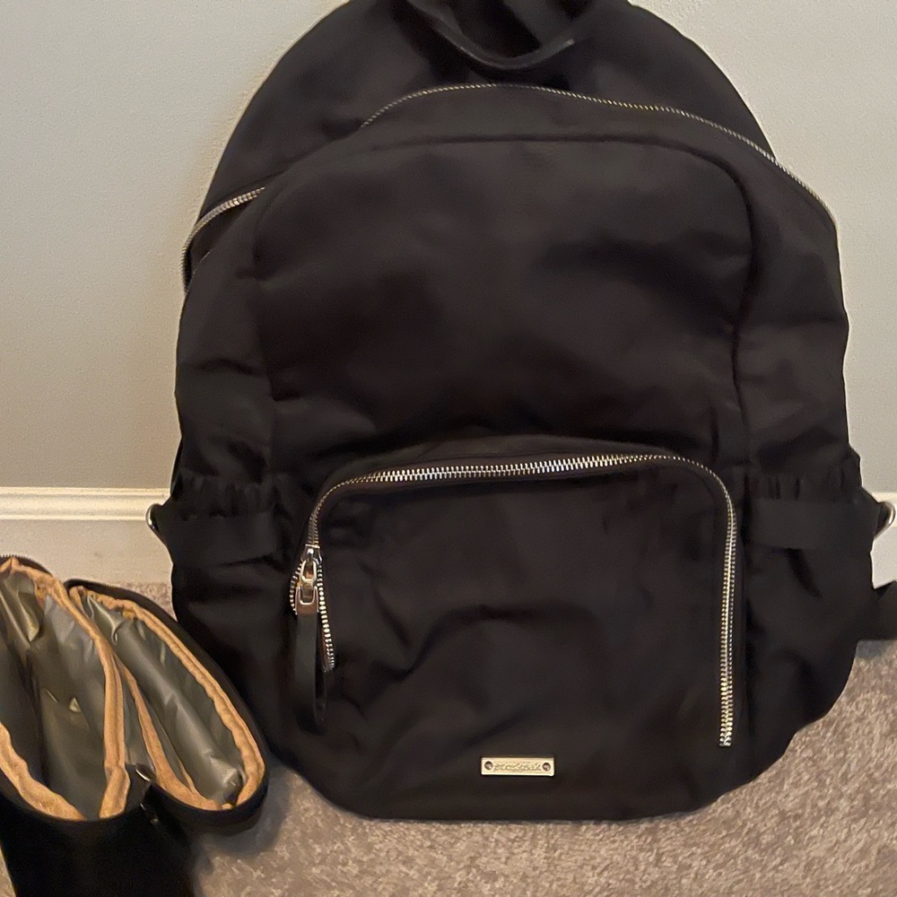 STORKSAK Backpack Diaper Bag